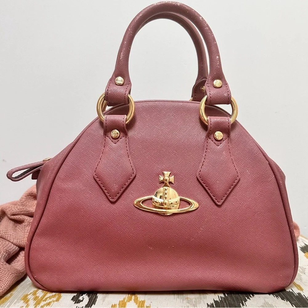 Vivienne Westwood Vintage Yasmine Bag | Rose Pink - Picture 1 of 13